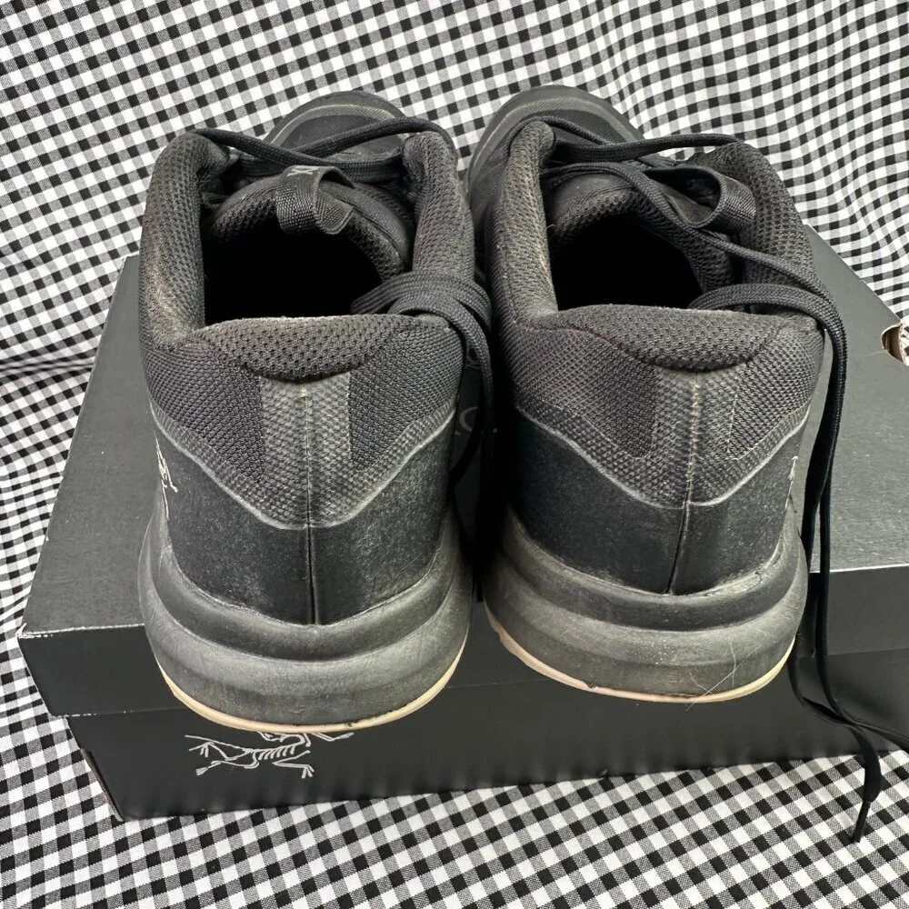Arc'teryx Aerios Black Women's Hiking Trail Gorpcore Running Sneaker Shoe Sz 9